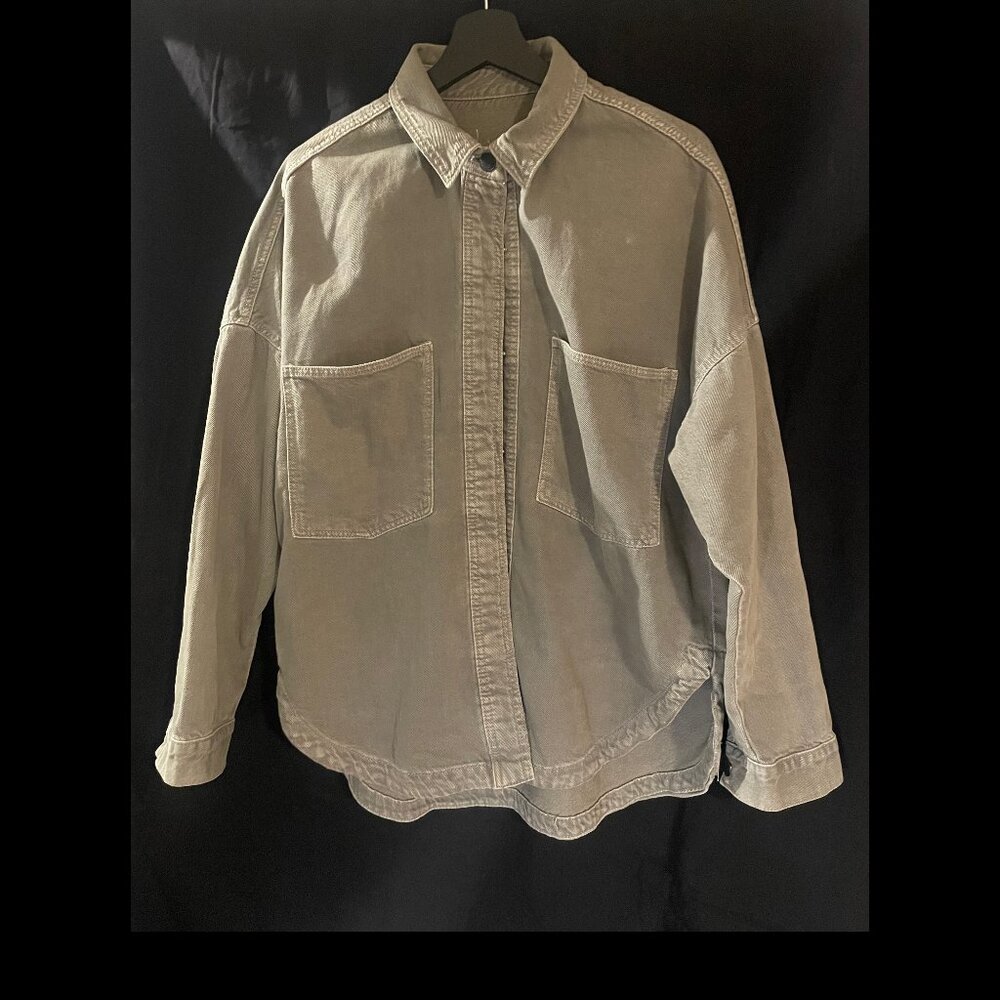 Unique Shirt/Jacket - Grey/Green